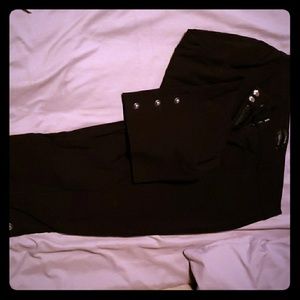 Women black slacks